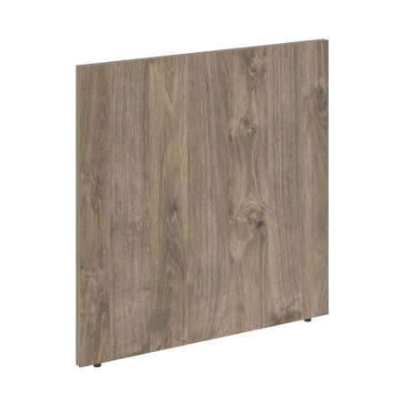 Стойка боковина завершающая низкая прямая левая Onix О.R-SNPL 766x25x775 (Тиквуд Темный)