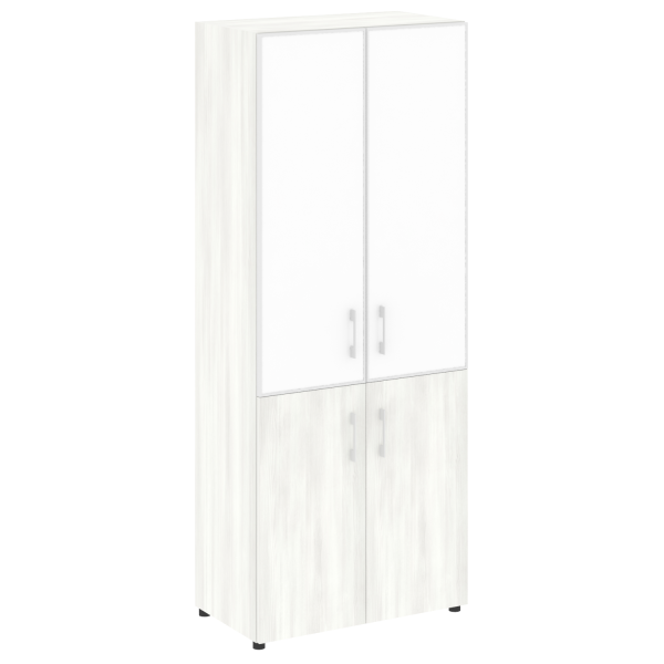 Шкаф для документов со стеклом белым LT.ST-1.2 R White (Снежная Патина) Шкаф для документов со стеклом белым LT.ST-1.2 R White (Снежная Патина)