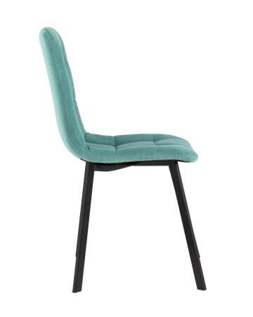 Стул Oliver Square велюр мятный (Стул Oliver мятный)
