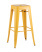 Стул барный TOLIX желтый глянцевый (Стул барный Tolix желтый глянцевый)