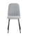 Стул Easy велюр светло-серый (Стул Easy светло-серый)