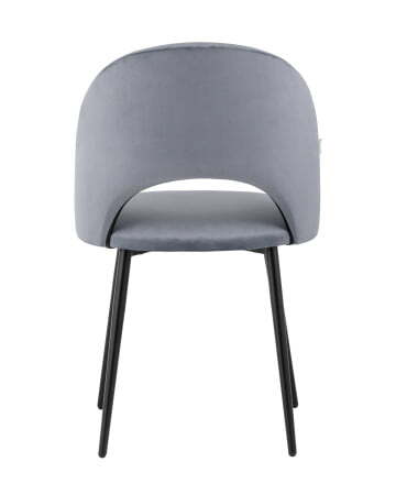 Стул Меган велюр серый (Стул Меган серый)