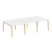 Рабочая станция на деревянных опорах Onix Wood OW.D.RS-6.1.7 2940x1475x750 (Тиквуд Светлый/Дуб Темный) Рабочая станция на деревянных опорах Onix Wood OW.D.RS-6.1.7 2940x1475x750 (Тиквуд Светлый/Дуб Темный)
