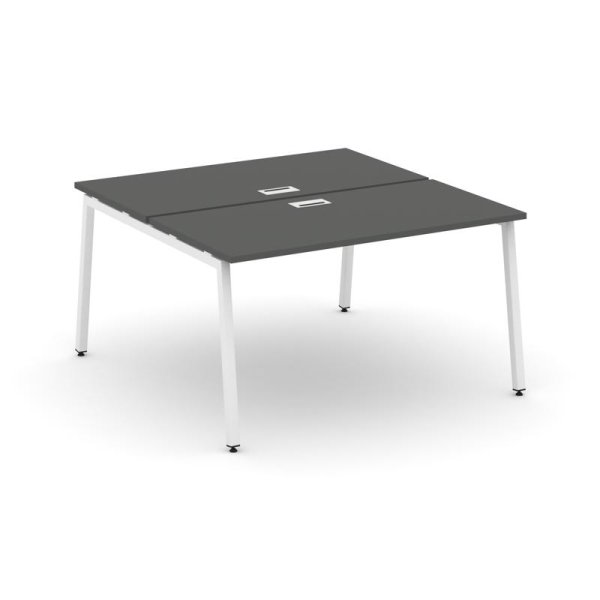 Рабочая станция 2-х сторонняя SN-4A.DRS-024 (1580х1632х750) (Антрацит/Металл Белый) Рабочая станция 2-х сторонняя SN-4A.DRS-024 (1580х1632х750) (Антрацит/Металл Белый)