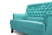 Диван 2-местный Caprize (1620x790x1000) Голубой (Голубой) Диван 2-местный Caprize (1620x790x1000) Голубой (Голубой)