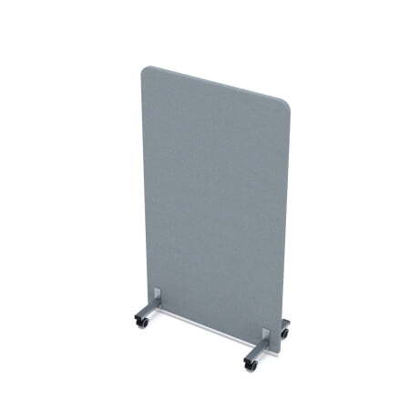 Акустическая мобильная перегородка SOFTOffice 011.МП.8014 800x377x1400 (New grey)