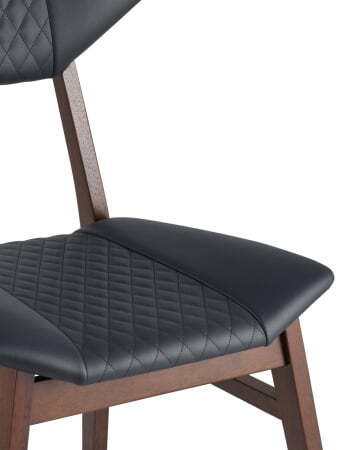 Стул обеденный TOR синий ПУ 4 шт, (Стул кухонный Tor синий)