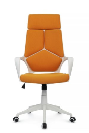 Кресло Iq Rv RCH 8989 Белый/Оранжевый (Белый пластик/Оранжевый) Кресло Iq Rv RCH 8989 Белый/Оранжевый (Белый пластик/Оранжевый)
