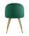 Стул Лион Страйпс велюр зеленый (Стул Лион зеленый)