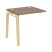 Наборный элемент рабочей станции на деревянных опорах Onix Wood OW.1.NRS-0.7 780x720x750 (Тиквуд Светлый/Дуб Темный)