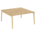 Рабочая станция на деревянных опорах Onix Wood OW.D.RS-2.4.8 1580x1635x750 (Тиквуд Светлый/Дуб Темный) Рабочая станция на деревянных опорах Onix Wood OW.D.RS-2.4.8 1580x1635x750 (Тиквуд Светлый/Дуб Темный)