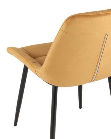 Стул Флекс велюр оранжевый (Стул Флекс оранжевый)