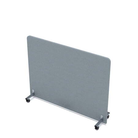 Акустическая мобильная перегородка SOFTOffice 011.МП.1411 1400x377x1100 (New grey)