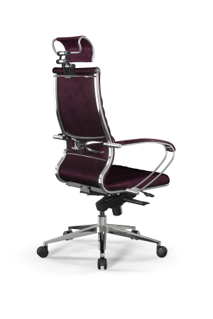 Кресло для руководителя Метта Samurai L2-13K - GoyaLE /Kc31/Wm31/K2cV/H2cV-3D(M06.B32.G11.W03) (Фиолетовый) Кресло для руководителя Метта Samurai L2-13K - GoyaLE /Kc31/Wm31/K2cV/H2cV-3D(M06.B32.G11.W03) (Фиолетовый)