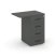Тумба приставная SN.TPP-002 (416/700х460х750) (Антрацит/Тиквуд Светлый)