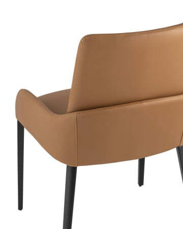 Стул Челси экокожа коричневый (Стул Челси коричневый)