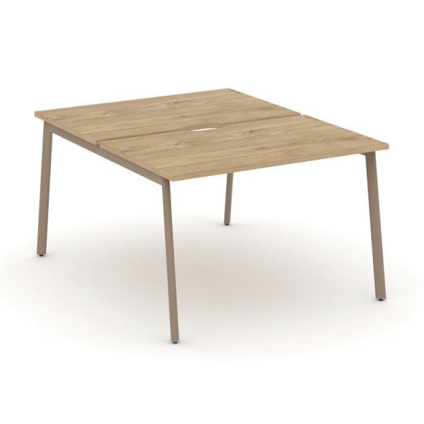 Рабочая станция 2 места ES.D.RS-2.2-VP (1180х1500х750) (Тиквуд Светлый/Металл Латте) Рабочая станция 2 места ES.D.RS-2.2-VP (1180х1500х750) (Тиквуд Светлый/Металл Латте)