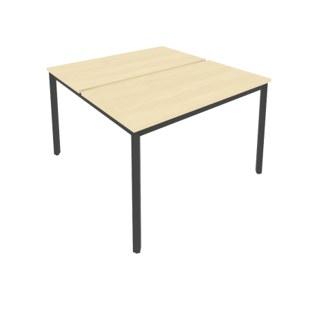 Рабочая станция на металлокаркасе Slim С.СП-4.2 1180x1235x750 (Клен/Антрацит металл)