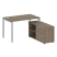Рабочая станция с опорной тумбой правая Metal System Style БП.РС-СТС-2.2 Пр 1300x1520x750 (Дуб Наварра/Серый металл) Рабочая станция с опорной тумбой правая Metal System Style БП.РС-СТС-2.2 Пр 1300x1520x750 (Дуб Наварра/Серый металл)