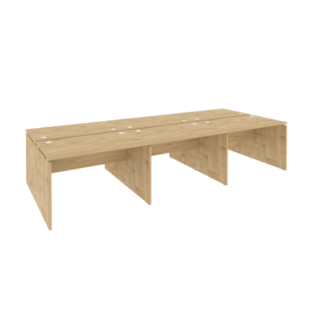 Рабочая станция Onix O.D.RS-6.2.7 3540x1475x750 (Тиквуд Светлый)