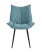 Стул Осло велюр пыльно-голубой (Стул Осло пыльно-голубой)