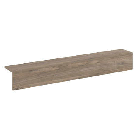 Накладка прямая низкая на 2 модуля О.R-F.MP.V-138 Onix О.R-NP.N-138.2 2300x327x297 (Тиквуд Темный)