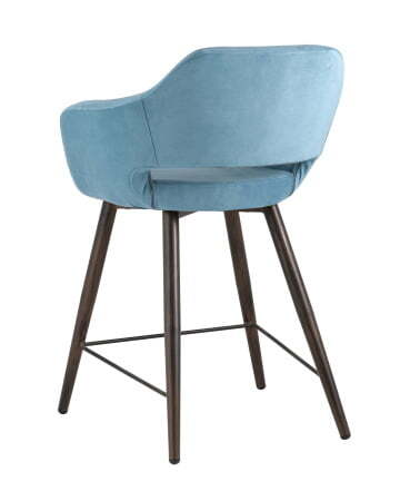 Стул полубарный Саймон велюр пыльно-голубой (Стул полубарный Саймон пыльно-голубой) Стул полубарный Саймон велюр пыльно-голубой (Стул полубарный Саймон пыльно-голубой)