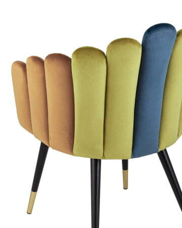 Кресло Камелия сине-зеленый (Стул-кресло Камелия сине-зеленый)