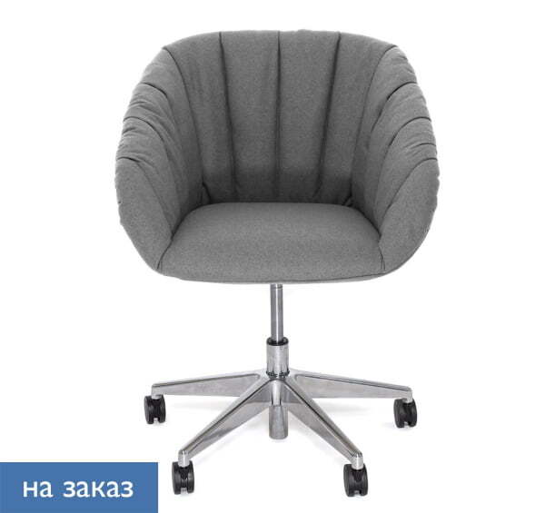 ALMA SOFT Кресло для посетителей на колесах 5-луч.