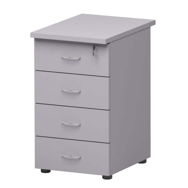 Тумба (стационарная с замком) Этюд Р20.9 432x600x750 (Серый) Тумба (стационарная с замком) Этюд Р20.9 432x600x750 (Серый)