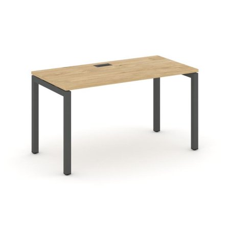 Стол письменный SN-5P.SP-011 (980х700х750) (Тиквуд Светлый/Металл Антрацит)