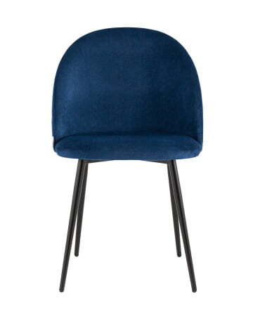 Стул Фолио велюр синий (Стул Фолио синий)