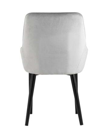 Стул Джоан велюр светло-серый (Стул Джоан светло-серый)