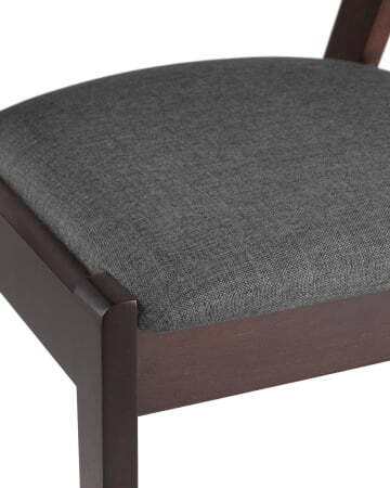 Стул обеденный VIVA темно-серый 2 шт, (Стул кухонный Viva серый)