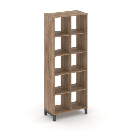 Каркас стеллажа 5 ярусов SN.KS-520 (754х400х1982) (Дуб Табак/Металл Антрацит)