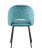 Стул Меган велюр с ромбами сине-зеленый (Стул Меган сине-зеленый)