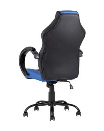 Кресло игровое TopChairs Racer Midi черно-синее (Геймерское кресло Racer Midi черный, синий) Кресло игровое TopChairs Racer Midi черно-синее (Геймерское кресло Racer Midi черный, синий)