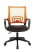 Кресло офисное TopChairs ST-Basic сетка/ткань оранжевый (Компьютерное кресло ST-Basic оранжевый)