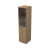 9П.004.6 Пенал со стеклом (400x450x1645) (Teakwood) 9П.004.6 Пенал со стеклом (400x450x1645) (Teakwood)
