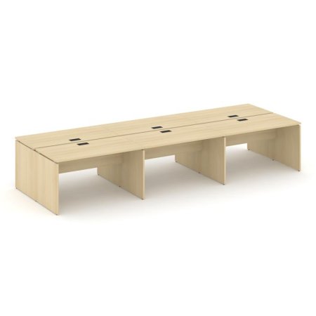 Рабочая станция 2-х сторонняя SN-D.DRS-082 (3540х1632х750) (Акация Лорка)