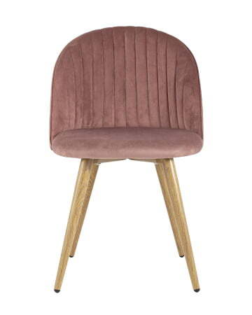 Стул Лион Страйпс велюр розовый (Стул Лион розовый)