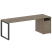 Рабочая станция Metal System Style БО.РС-СТП-1.5 2212x720x750 (Дуб Наварра/Серый металл) Рабочая станция Metal System Style БО.РС-СТП-1.5 2212x720x750 (Дуб Наварра/Серый металл)