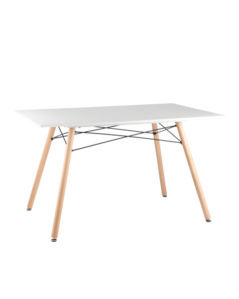 Стол DSW Rectangle белый (Стол обеденный DSW белый) Стол DSW Rectangle белый (Стол обеденный DSW белый)