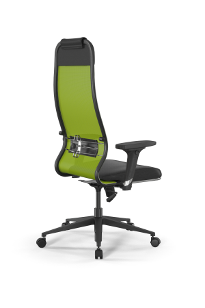 Кресло для руководителя Метта Sit 10 B1-115D - T+Extra /Um00/Wm12/D02P(M09.B11.G19.W02) (Лайм | Черный)