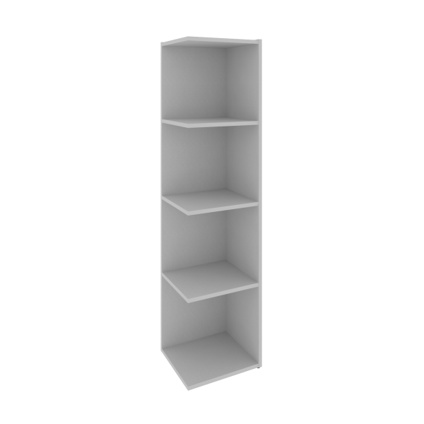 Модуль приставной 4 ячейки Locker Plus LK.PM-4 390x350x1593 (Серый)