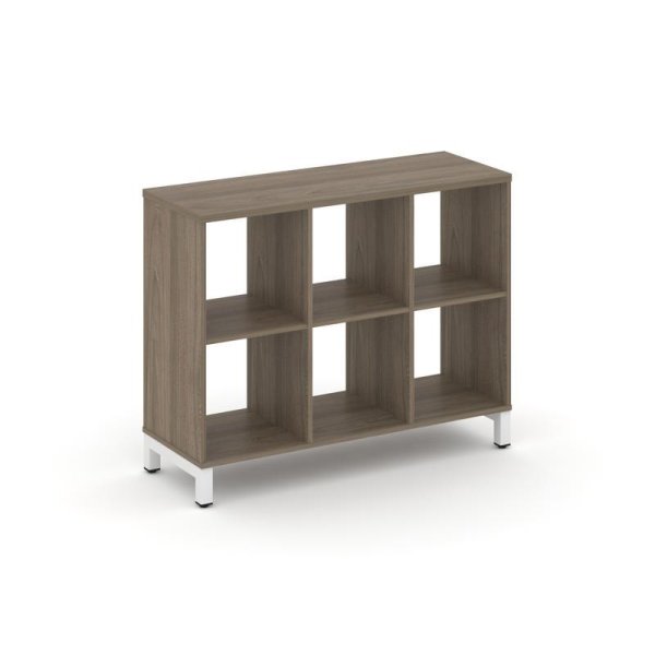 Каркас стеллажа 2 яруса SN.KS-230 (1121х400х881) (Вяз Благородный/Металл Белый) Каркас стеллажа 2 яруса SN.KS-230 (1121х400х881) (Вяз Благородный/Металл Белый)