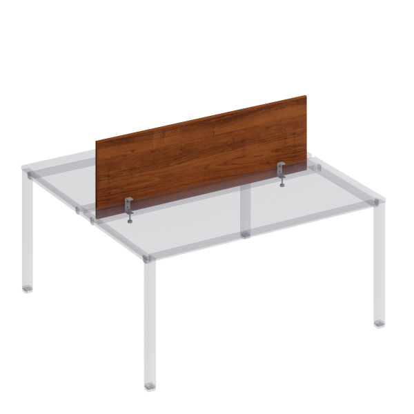 Экран настл. фронт. с кроншт. для рабочей станции 140 на мет. каркас КФ Комфорт КФ К.847 1250x450x18 (Французский орехСерый) Экран настл. фронт. с кроншт. для рабочей станции 140 на мет. каркас КФ Комфорт КФ К.847 1250x450x18 (Французский орехСерый)