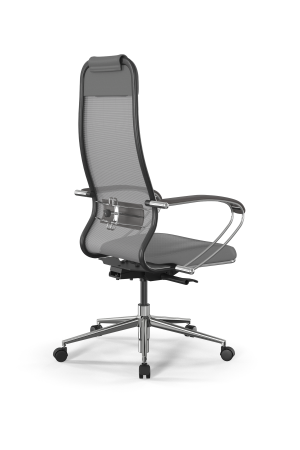 Кресло для руководителя Метта SynchroSit 10 B1-115K - X2+Extra /Um00/Wm12/K1cL(M23.B23.G18.W02) (Серый) Кресло для руководителя Метта SynchroSit 10 B1-115K - X2+Extra /Um00/Wm12/K1cL(M23.B23.G18.W02) (Серый)