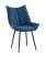 Стул Осло велюр синий (Стул Осло синий) Стул Осло велюр синий (Стул Осло синий)