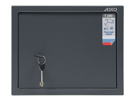 Мебельный сейф AIKO Т-280 KL (Графит) Мебельный сейф AIKO Т-280 KL (Графит)